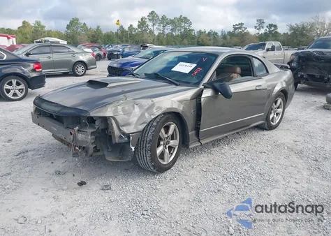 2002 Ford Mustang Gt из США, поврежденный, VIN 1FAFP42XX2F142739